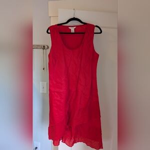 Sundance red sundress